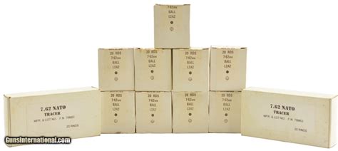 Rof Radway Green L2a2 762mm Balltracer 1990 213 Rounds 308 Ammo