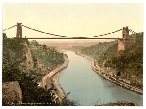 Clifton suspension bridge, Bristol, England,... - Good Old Times ...