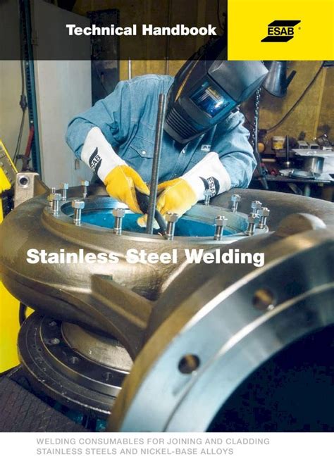 Pdf Technical Handbook Esab Welding Pdf Filewelding Consumables