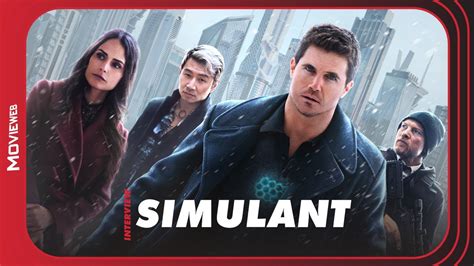 Simulant Exclusive April Mullen Simu Liu Robbie Amell Jordana