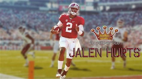 Jalen Hurts Alabama Highlights - YouTube