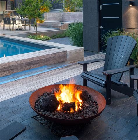 Corten Fire Bowl Bol Modern Fire Pit Eu North America Paloform