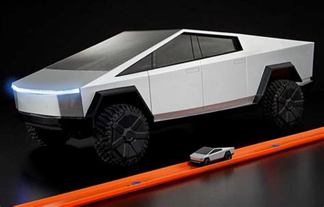 Tesla Cybertruck Hot Wheels Autodeft