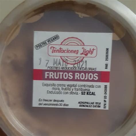 Tentaciones Light Postre De Frutos Rojos Reviews Abillion