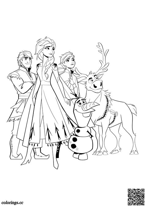 Desenho Para Colorir Frozen 2 Anna Elsa Kristoff E Sven 13 Porn Sex