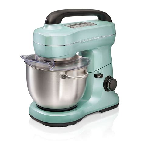 Hamilton Beach 7 Speed Stand Mixer 4 Quart Aqua 63397