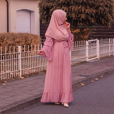 Pin Oleh Aisyah Di Muslimah Hijab Fashion~abaya Style~maxi Dress~long