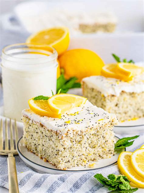 The Best Lemon Poppy Seed Cake Tornadough Alli