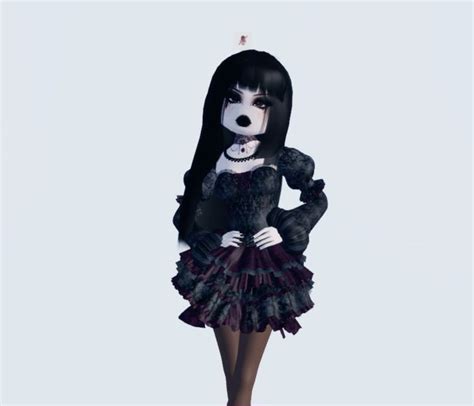 DTI Gothic Outfit Gothic Outfits Goth Outfits Gloves Dress