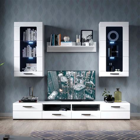 Эдем 2 Гостиная Белый Глянец