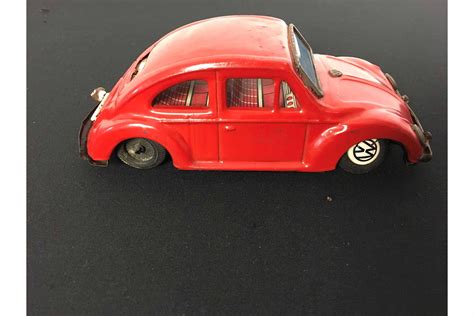 Tin Toy Vw Beetle Made In Japan S Retro Station