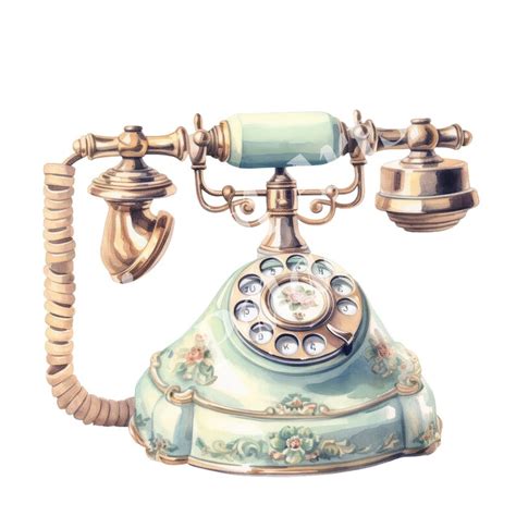 Vintage Telephone Clipart Telephone Clipart Jpgs Instant - Etsy