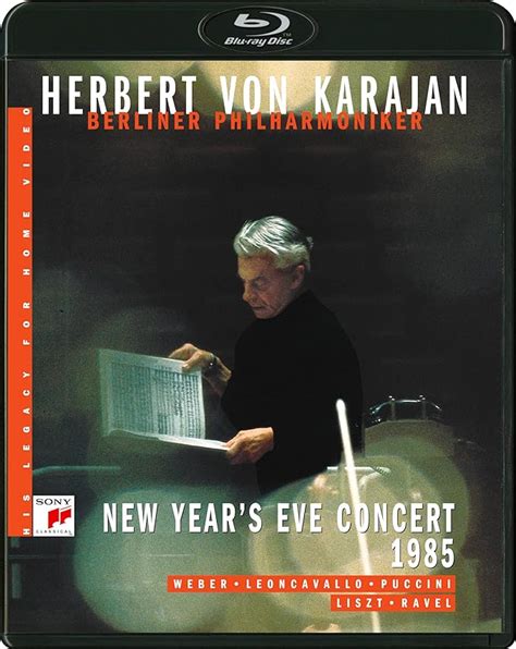 The Heritage Of Karajan New Year Eve Concert Blu Ray Amazon Ca