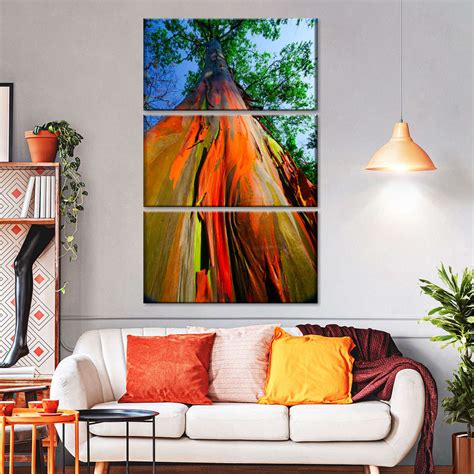 Rainforest Rainbow Eucalyptus Wall Art: Canvas Prints, Art Prints ...