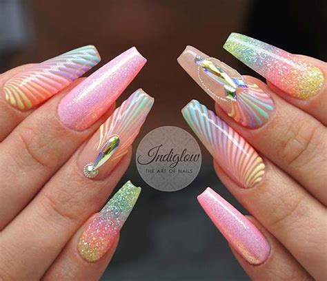 Magical Unicorn Nails That Are Taking Over Instagram Acrylic Nail