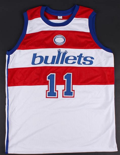 Elvin Hayes Signed Bullets Jersey Inscribed Hof Jsa Coa