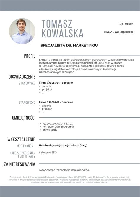 Jak napisać dobre CV Poradnik GoWork pl