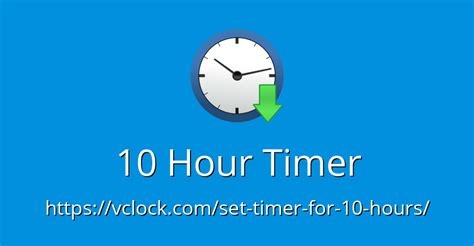 10 Hour Timer Online Timer Countdown