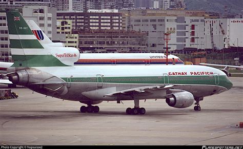 VR HHY Cathay Pacific Lockheed L 1011 TriStar 1 L 1011 385 1 Photo By