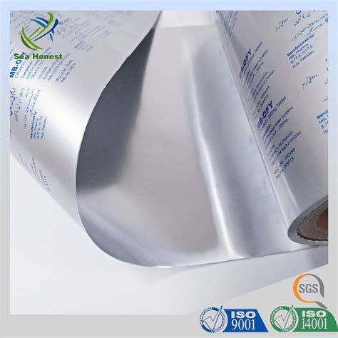 China Factory Customized Ptp Alu Foil And PVC Sheet Film For Blister