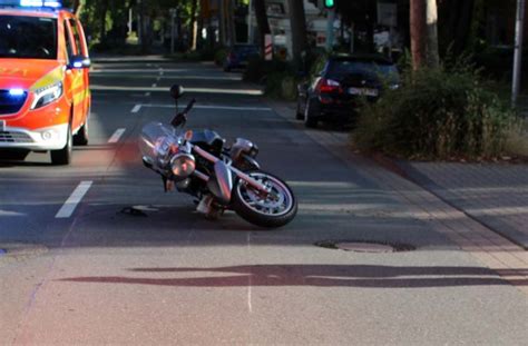 Nachrichten Bad Oeynhausen J Hriger Motorradfahrer Bei Unfall