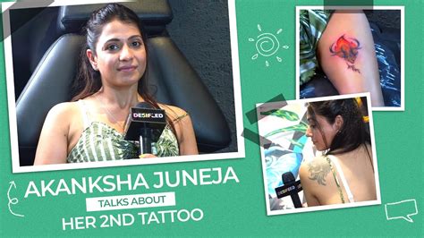 Akanksha Juneja Did Her 2nd Tattoo Anjum Fakih Back On Kundali Bhagya