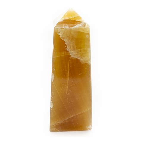 Honey Calcite Obelisk Crystal Vaults