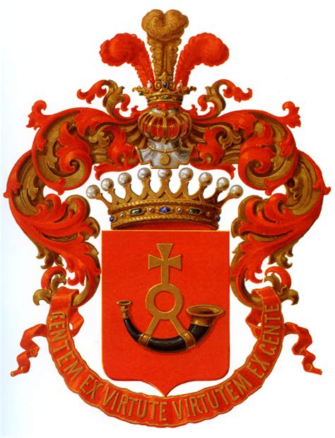 Герб рода графа Миончинского