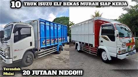 HARGA TRUK ISUZU ELF BEKAS MULAI 20 JUTAAN NEGO UPDATE TERBARU 2023