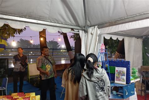 DLH Kemeriahan Stand Dinas Lingkungan Hidup Di Festival Cisadane 2023