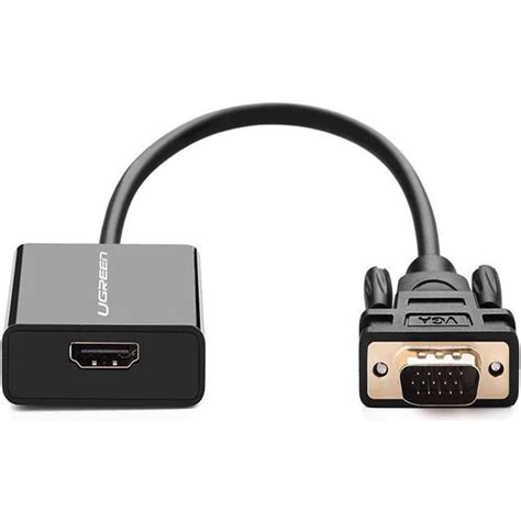 Ugreen Cm Vga Male To Hdmi Female Converter Cm Bermor Techzone