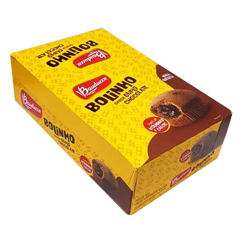 Bolinho Bauducco Recheio Duplo Chocolate Caixa 14 Unidades Shopee Brasil