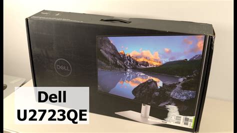 Dell Ultrasharp U Qe K Usb C Monitor Unboxing Youtube