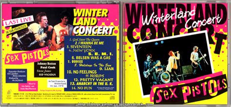 Sex Pistols Winterland Concert VACM 1114 PUNK CD SHOP