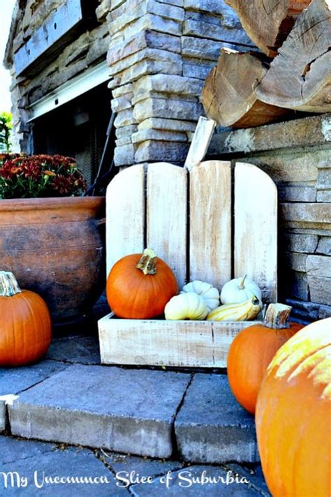 Diy Pumpkin Stands For Displaying Various Objects Shelterness