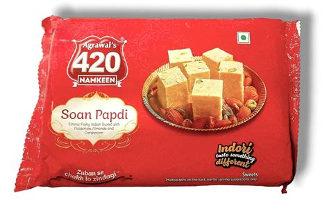 Agrawal S Soan Papdi Gms Delicious Rich Indian Taste Indori