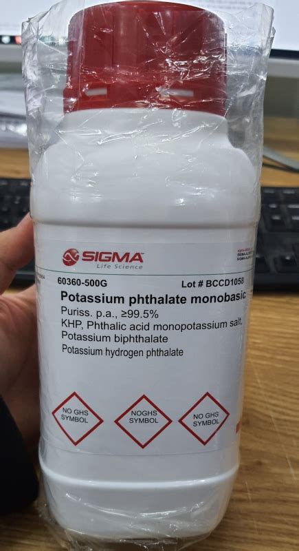 Potassium Phthalate Monobasic Sigma