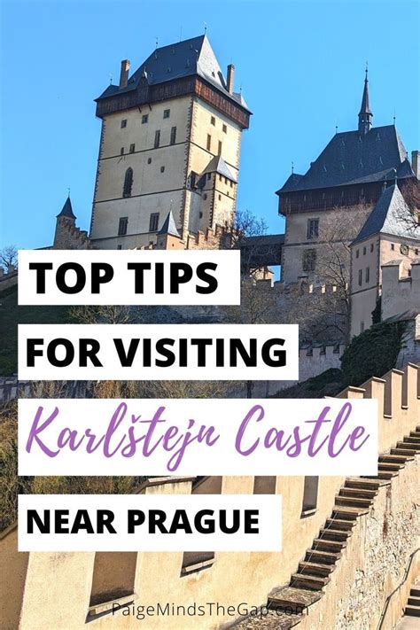 Visiting Karlštejn Castle in Karlštejn Czech Republic in 2023