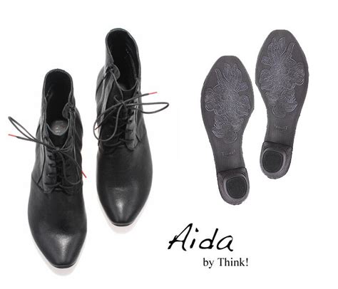 THINK Schuhe AIDA Stiefeletten Schwarz 000156 0010