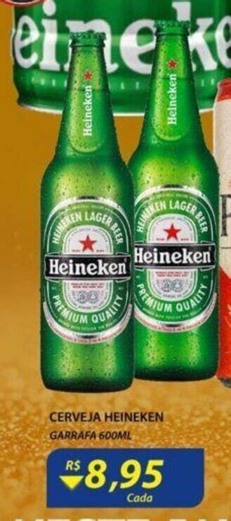 Cerveja Heineken Garrafa 600ml oferta na Assaí Atacadista