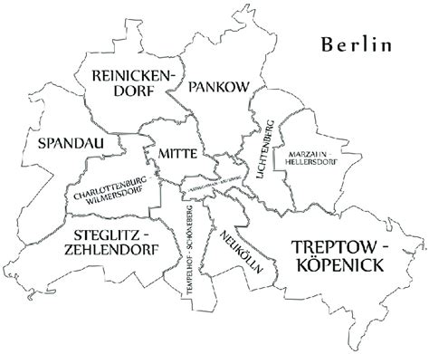 Map Of Berlin Germany Download Scientific Diagram