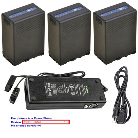 Kastar Battery Dual D Tap Fast Charger For Sony BP U65 BC U1 Sony PXW