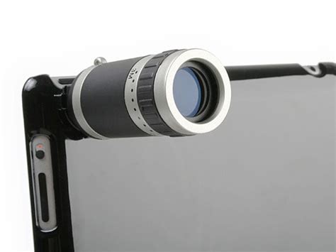 Apple iPad 2 Telescope Camera Lens Case