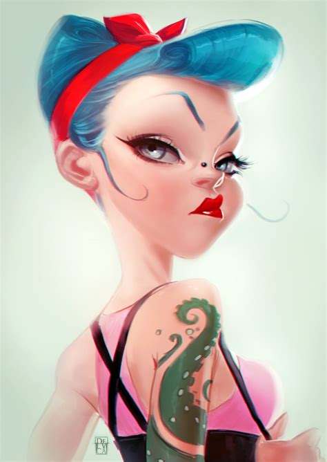 Rockabilly Girl By Antoniodeluca On Deviantart