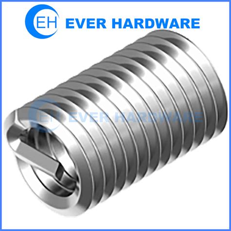 M2 04 Stainless Steel Helical Insert Din 8140 1 Wire Threaded Inserts