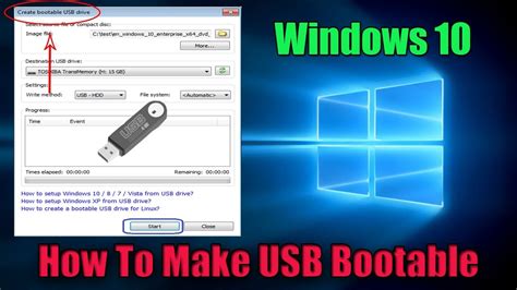 How To Make Windows Bootable Usb Flash Drive Using Poweriso In Just