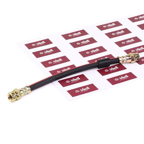 Brake Hose VIKA Rear Axle, 256mm 66110418601 AUTODOC