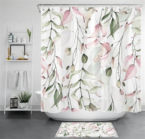 Revitalize Your Bathroom With A Nature Inspired Shower Curtain In