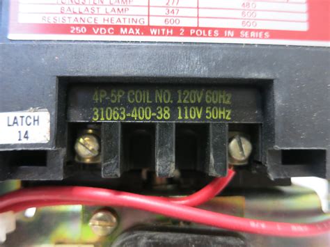 Square D 8903-SP012 Lighting Contactor 60 Amp 120V Coil 3P 3Ph (BJ0245 ...