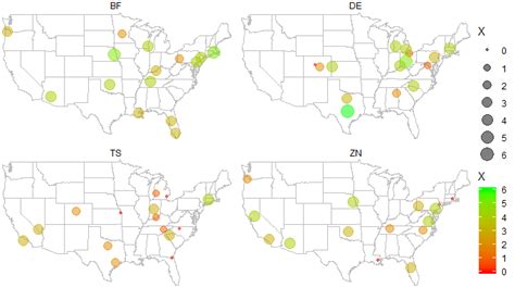 Ggplot2 Producing Heat Map Over Geo Locations In R Stack Overflow